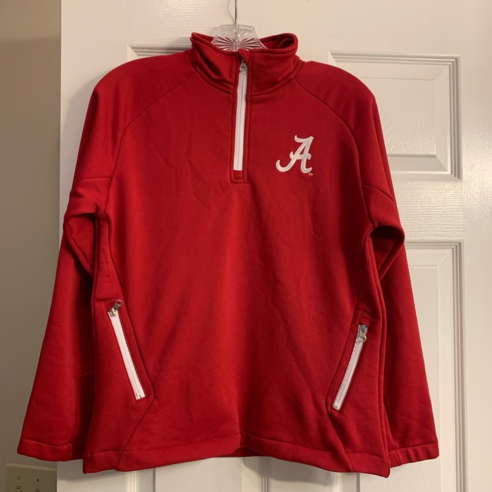 Youth Alabama Crimson Tide Pullover Jacket Medium.